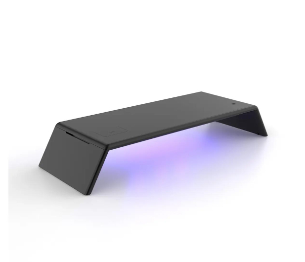 Spacetronik Podstawka pod monitor SPP-104B z Indukcją USB UV - 1153987 - zdjęcie